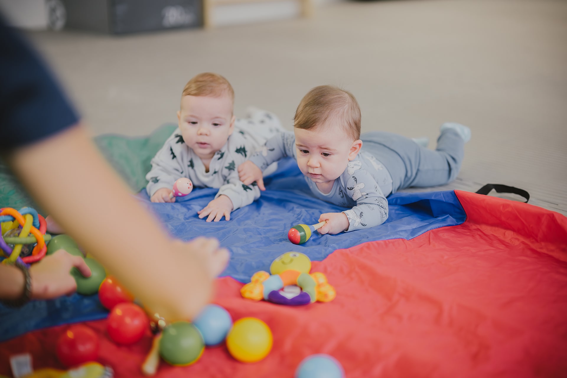 Cvičení pro miminka 4 - 18 měsíců Hradec Králové a Pardubice - VispenSport
